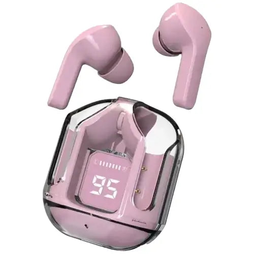 Air31 Wireless Earbuds – Crystal Clear Transparent Design