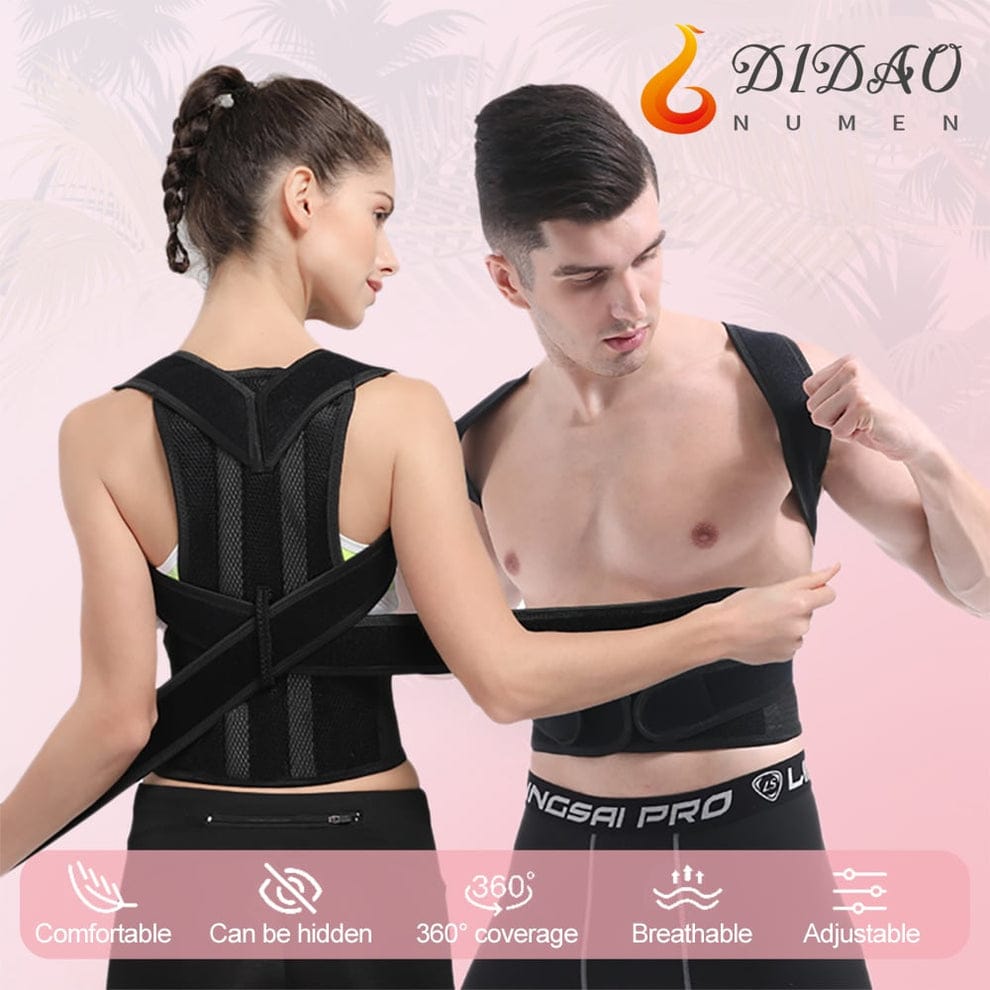 Shoulder Posture Support - Back & Spine Support for Men & Women