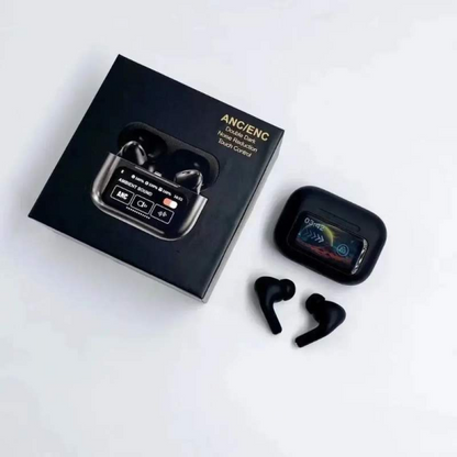 A9 Pro Airpods – ANC & ENC Noise Cancellation, Touch Control, Charging Case