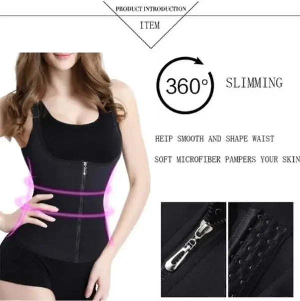 Adjustable Hook Waist Slimming Belt – Tummy Control & Body Shaper