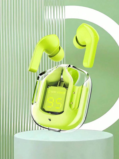 Air31 Wireless Earbuds – Crystal Clear Transparent Design