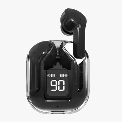 Air31 Wireless Earbuds – Crystal Clear Transparent Design