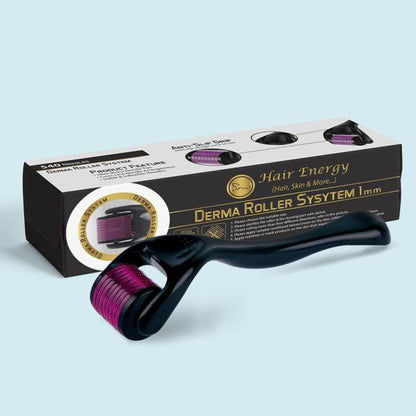 Derma Roller for Hair Regrowth & Skin – Microneedle Therapy for Men & Women
