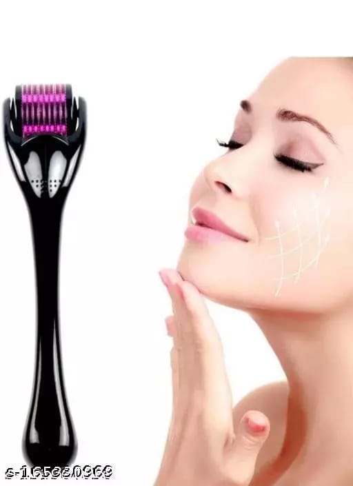 Derma Roller for Hair Regrowth & Skin – Microneedle Therapy for Men & Women