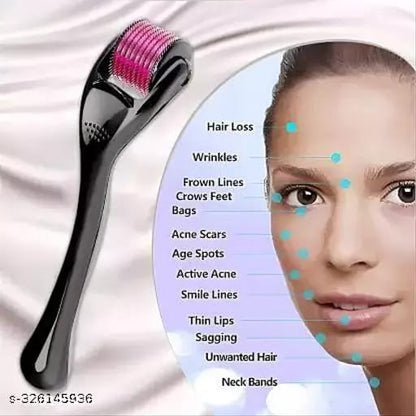 Derma Roller for Hair Regrowth & Skin – Microneedle Therapy for Men & Women