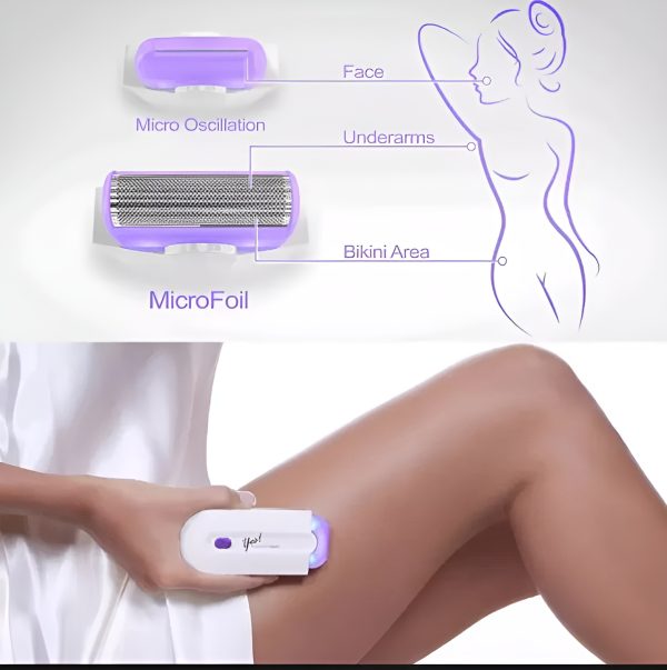 Finishing Touch Laser Hair Remover – Instant, Pain-Free Hair Removal Device