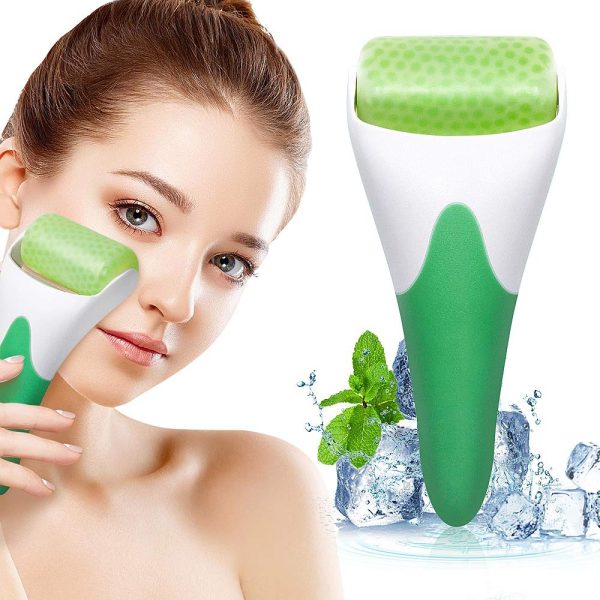 Marzahar Ice Roller – Cold Gel Face & Eye Massager for Puffiness, Wrinkles & Smooth Skin