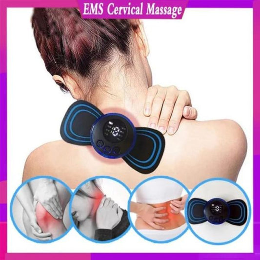 Portable EMS Mini Electric Massager Patch – Muscle Relaxation & Pain Relief